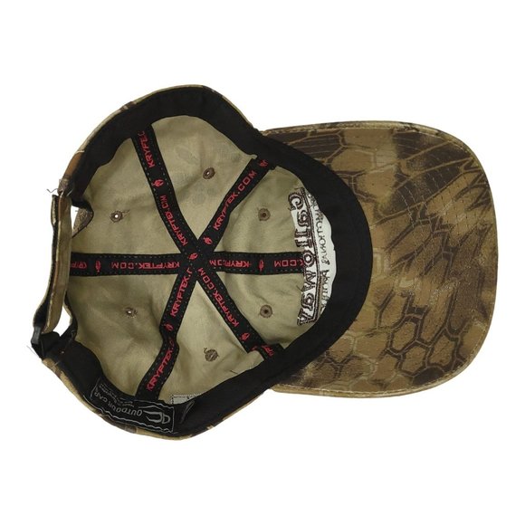 Galloway Kryptek Highlander Camo Pattern Strapback Cap Trucker Hunter Hat NEW - Picture 5 of 12